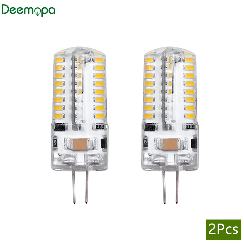 

2Pcs G4 LED Lamp 2W 3W 5W 7W 9W 12W Corn Bulb AC DC 12V 220V SMD2835 3014 Replace Halogen Chandelier Lampada Led Lights