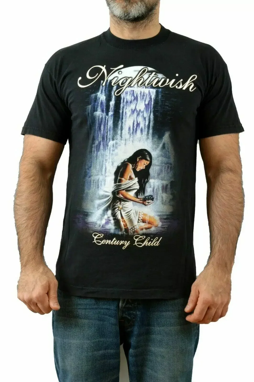 

Детская футболка Nightwish century 2004 с надписью «только невинность может сэкономить мир» 2024 Повседневная брендовая футболка высокого качества