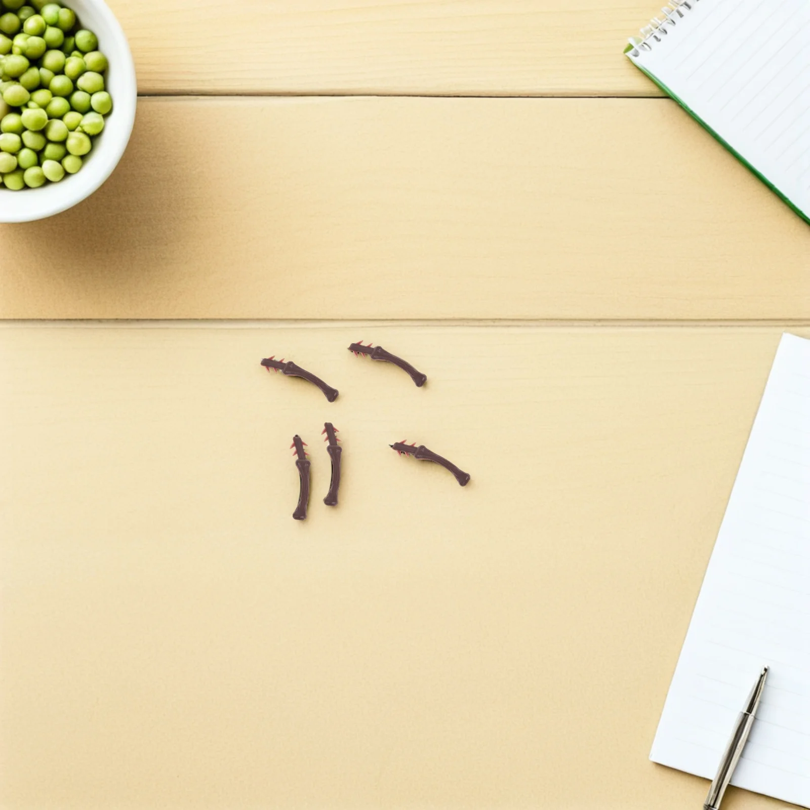 

100Pcs Artificial Fruit Stems Realistic Plastic Stems for DIY Crafts Seasonal Decorations Christmas Thanksgiving Faux Fruit