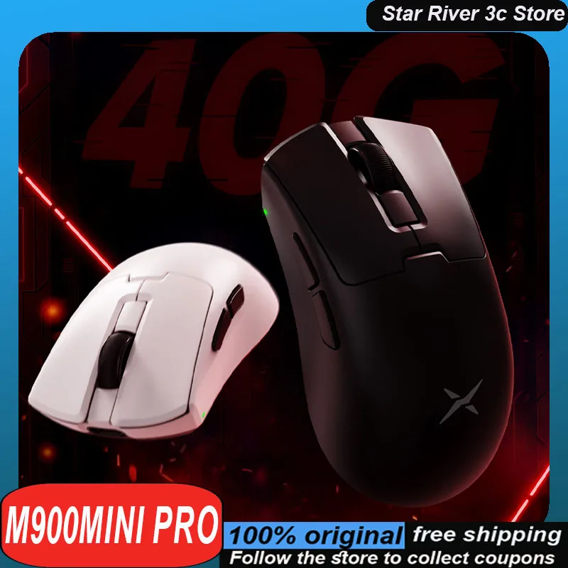 M900mini Pro Wireless Mouse Paw3395 8k Low Latency Lightweight Ergonomic Long battery life Customized Gaming Mouse