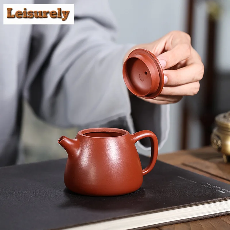 

Yixing Tea Pot Purple Clay Filter Teapots Beauty Kettle Raw Ore Dahongpao Mud Handmade Boutique Set Dahongpao Authentic 200ml