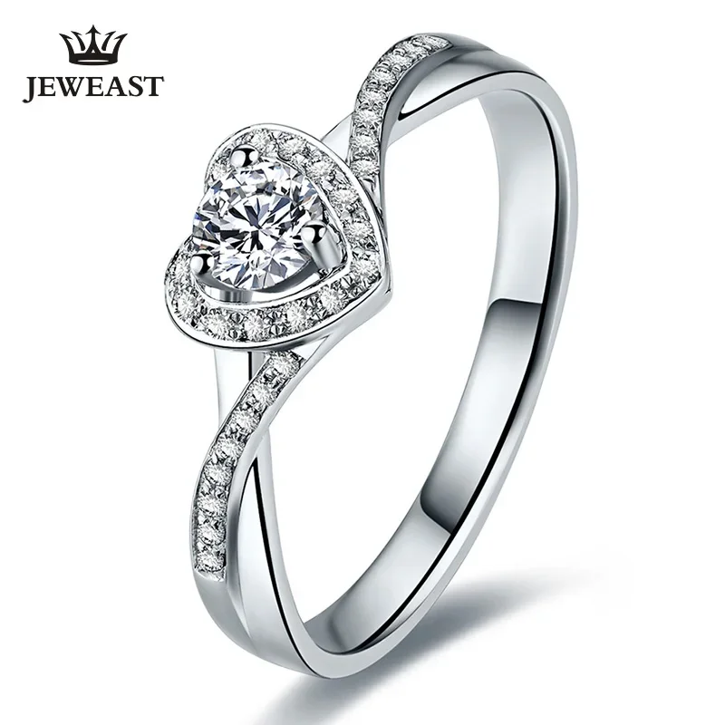 

XZ Natural Diamond 18K Gold Ring Real 18K Gold Solid Gold Ring Trendy Classic Party Fine Jewelry Hot Sell New 2025