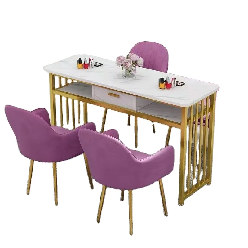 

Salon Furniture Manicure Table with Manicure Chair Manicure Station