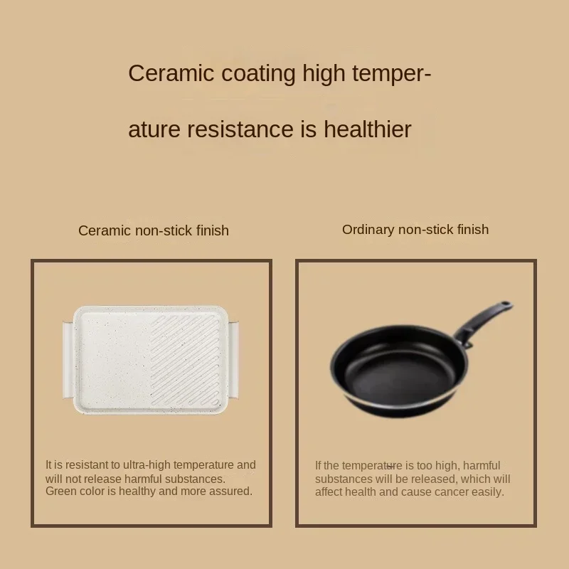Household Electric Hot Pot Frying Pan
