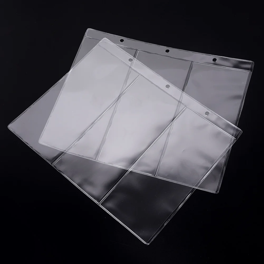 New Practical 2020 Paper Money Album Sheet Accessory Clear Banknotes Binder Collection Currency Folders Holder Page