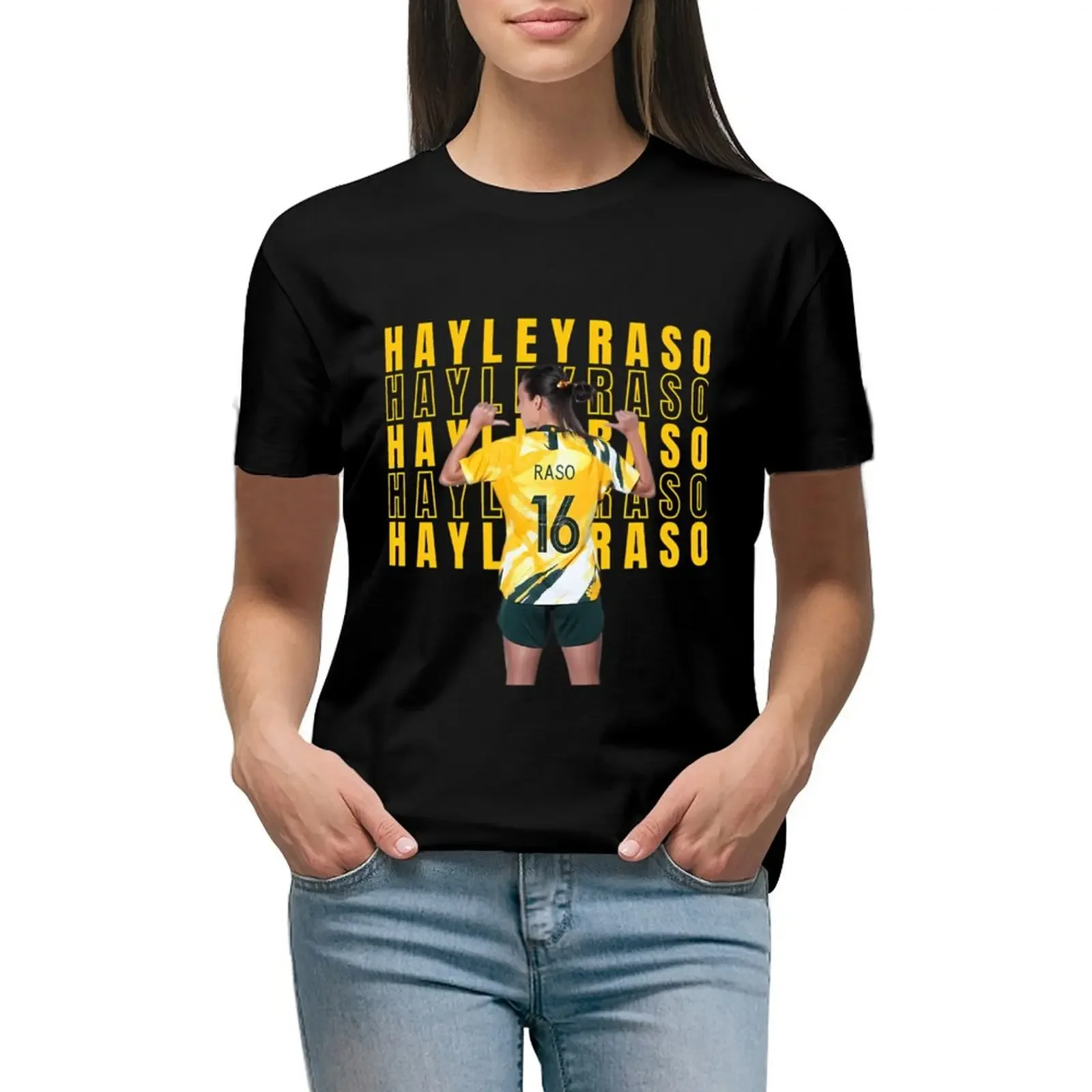 

Hayley Raso T-Shirt graphics aesthetic clothes Women's t-shirt
