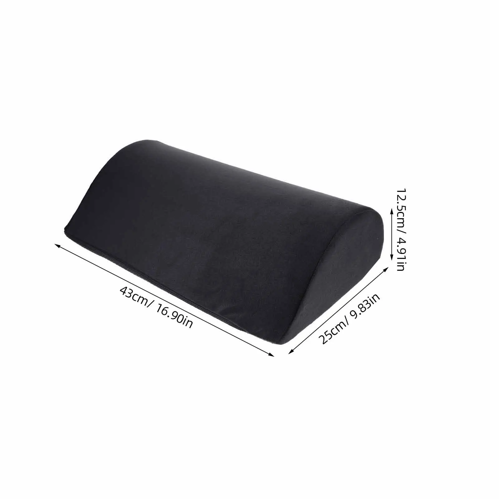 وسادة دعم قطني من إسفنج الذاكرة قابلة للفصل، وسادة ظهر مريحة للسفر والسيارة والمكتب للاستخدام المنزلي