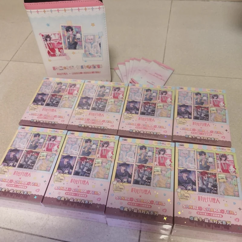 

Genuine Link Click × Sanrio Card Blind Box Animation Theme Series Flash Card Game Collection Card Children Toy Mystery Box Gift