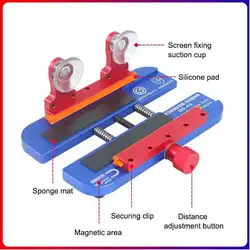 Gtoolspro GO-010 Multi-function Rear Cover Opener Camera Fixture Phone Disassemble Clamp Glass Fixed Suck Holder