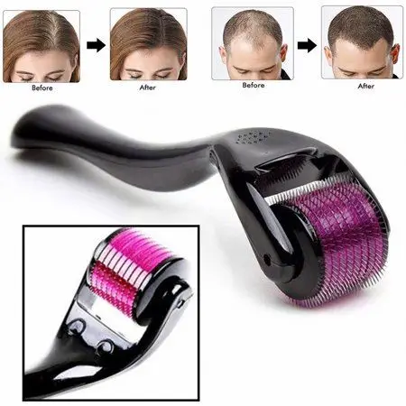 Beard Hair Growth Kit Derma Roller 0.25mm  Skin Hair Derma Roller for Hair and Beard Regrowth