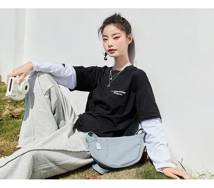 Semir Umhängetasche für Damen, 2025, neue Brusttasche, Macaron-Farbe, Knödeltasche, minimalistische Hüfttasche, Schultertasche – Detail 9