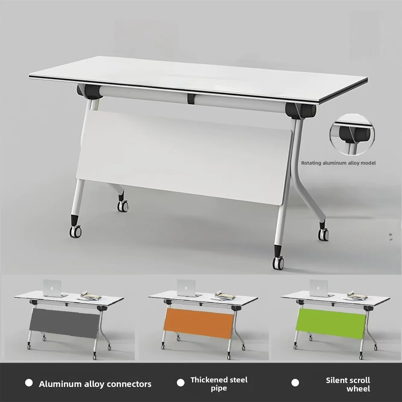 Hxl side panel splicing combination foldable training table conference room office desk