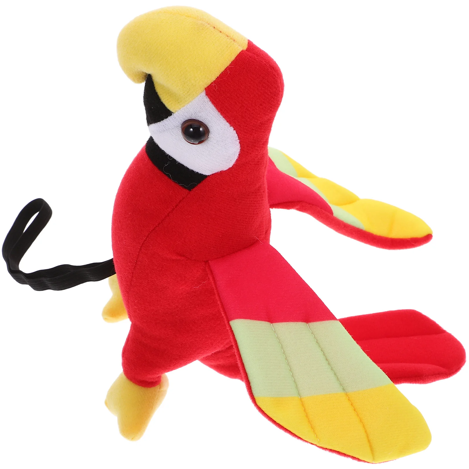 

Hanging Shoulder Parrot Adorable Cartoon Pirate Costume Accessory Animal Simulation Bird Decoration for Theme Party