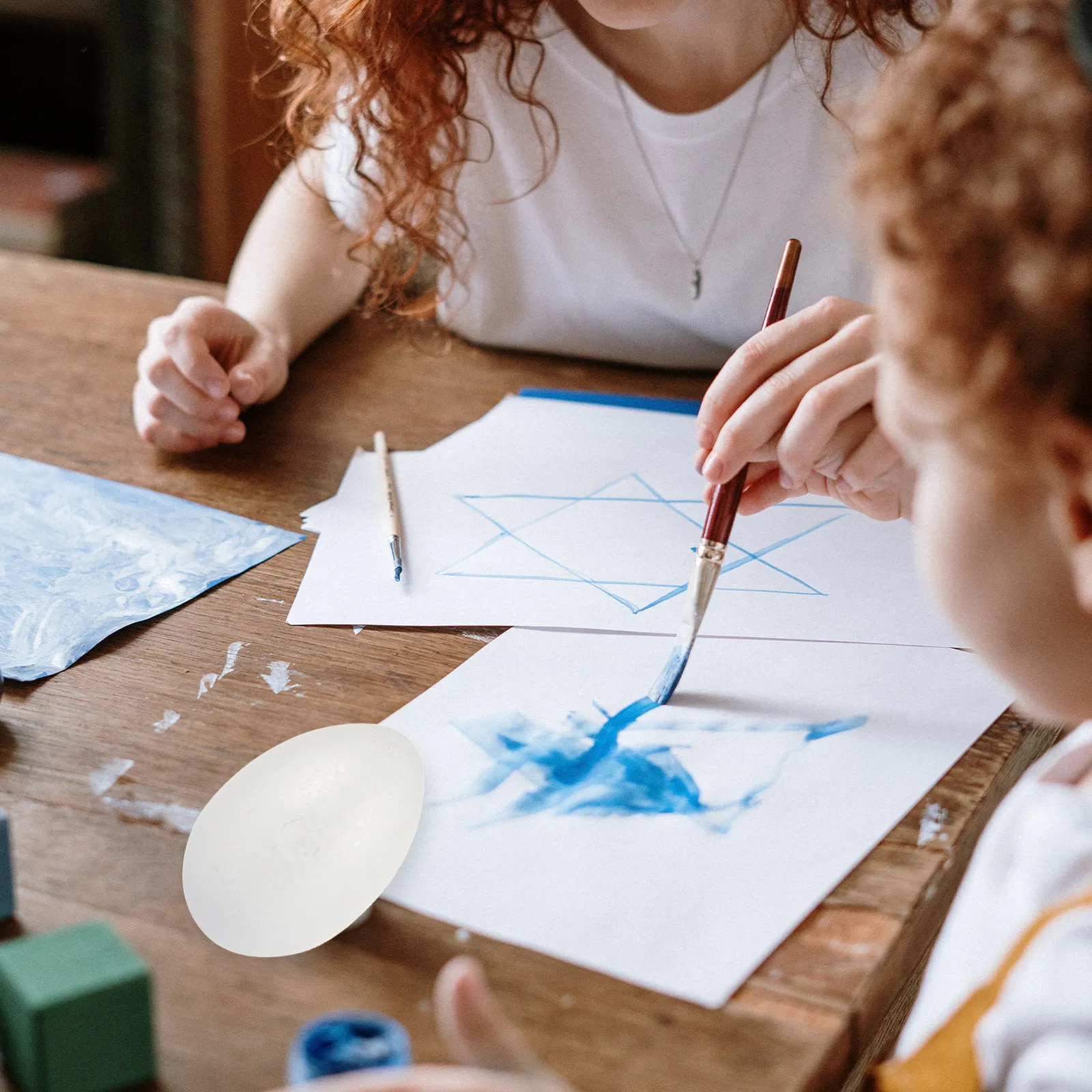 

10 шт. пустых пенопластовых яиц для Пасхи, неокрашенные, с гладкой поверхностью, безопасные для росписи, для поделок, декораций, подвесных украшений для вечеринок