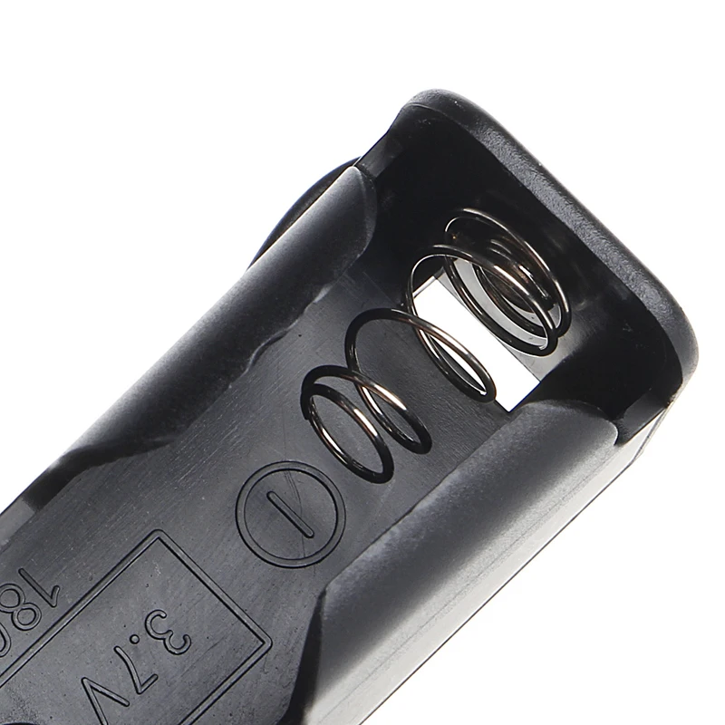 5 ชิ้น 18650 แบตเตอรี่แบบชาร์จไฟได้ 3.7V กล่องใส่คลิปสำหรับ เคส พร้อมสายไฟ