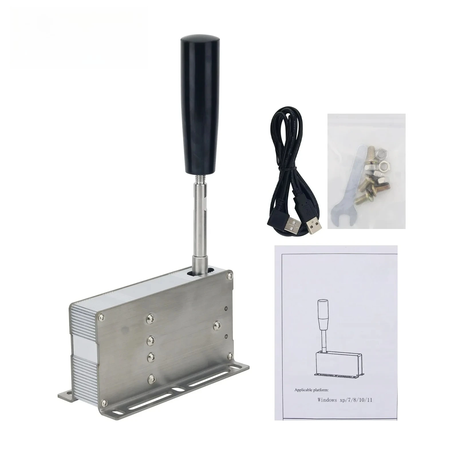 

Sequential Shifter PC Gearshifter Handbrake For G25 G27 G29 G920 TH8A Sim Racing Wheel