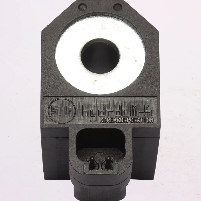 

for Hyundai 80 150 210 215 225 excavator accessories 12V 24V solenoid valve coil pilot safety lock rotation