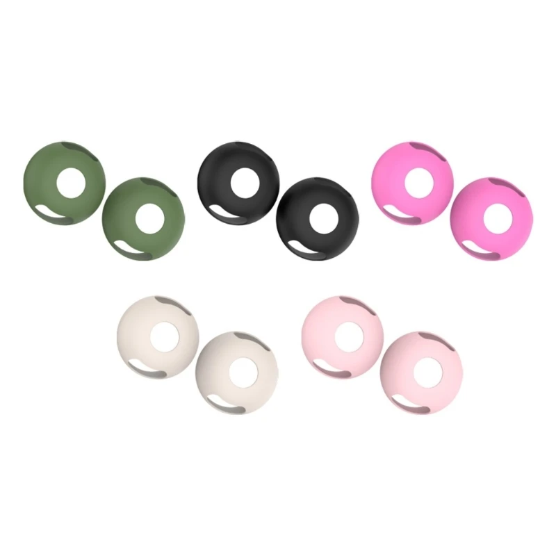 5 Pair Silicone Protective Ear Tip Plugs Sleeve In Ear Comfortable Earbud Covers Enhancing Hygiene Durability for Buds 2