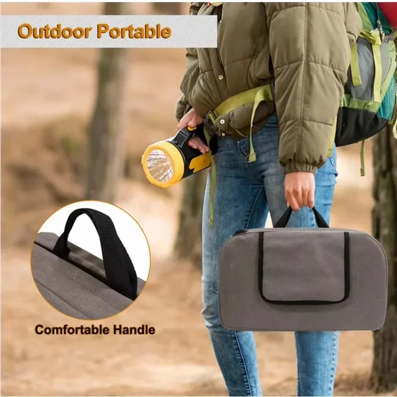 

Подушка сиденья с электрическим подогревом для кемпинга, водонепроницаемая 3-уровневая грелка, подушка для паркового стадиона, автомобиля, путешествий, подогреваемая подушка