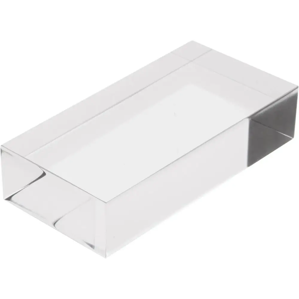 

Прозрачный акриловый прямоугольный демонстрационный блок (1 высокий х 2 широкий х 4 глубокий), набор из 6 штук