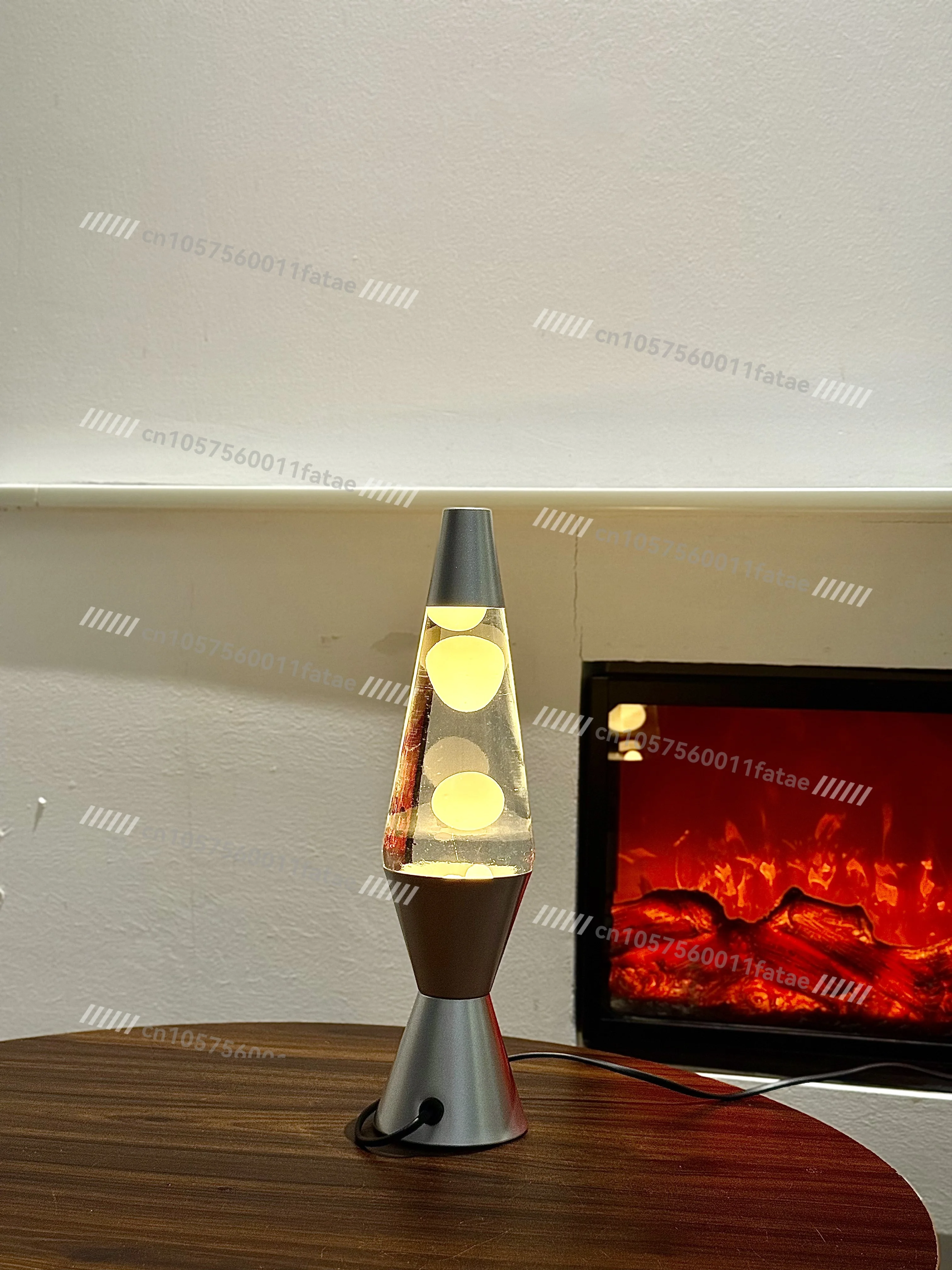 Lava Lamp Onion Lamp Jellyfish Lamp, Decorative Lamp LAVA LAMP-Conical Bottle Multi-Color Optional