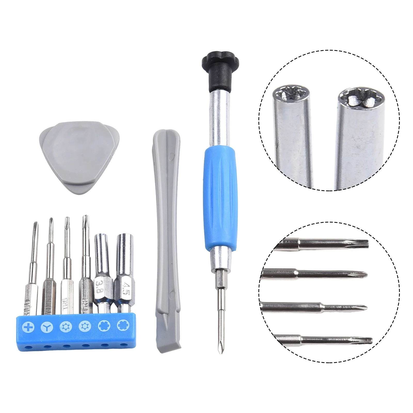 Convenient Screwdriver Set for Nintend Switch  New 3DS  Wii  Nes  DS Lite  GBA Compact Design  Easy to Carry Anywhere