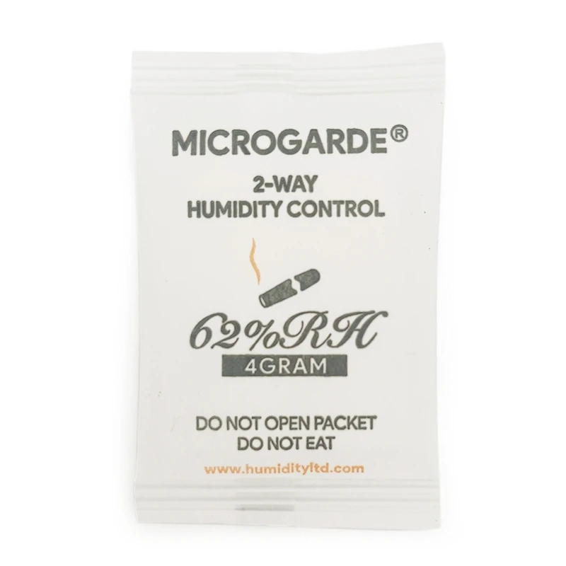 Factory Direct size 4g RH 49% 62% 69% 84% herb cigar humidification 2 way humidity control packs