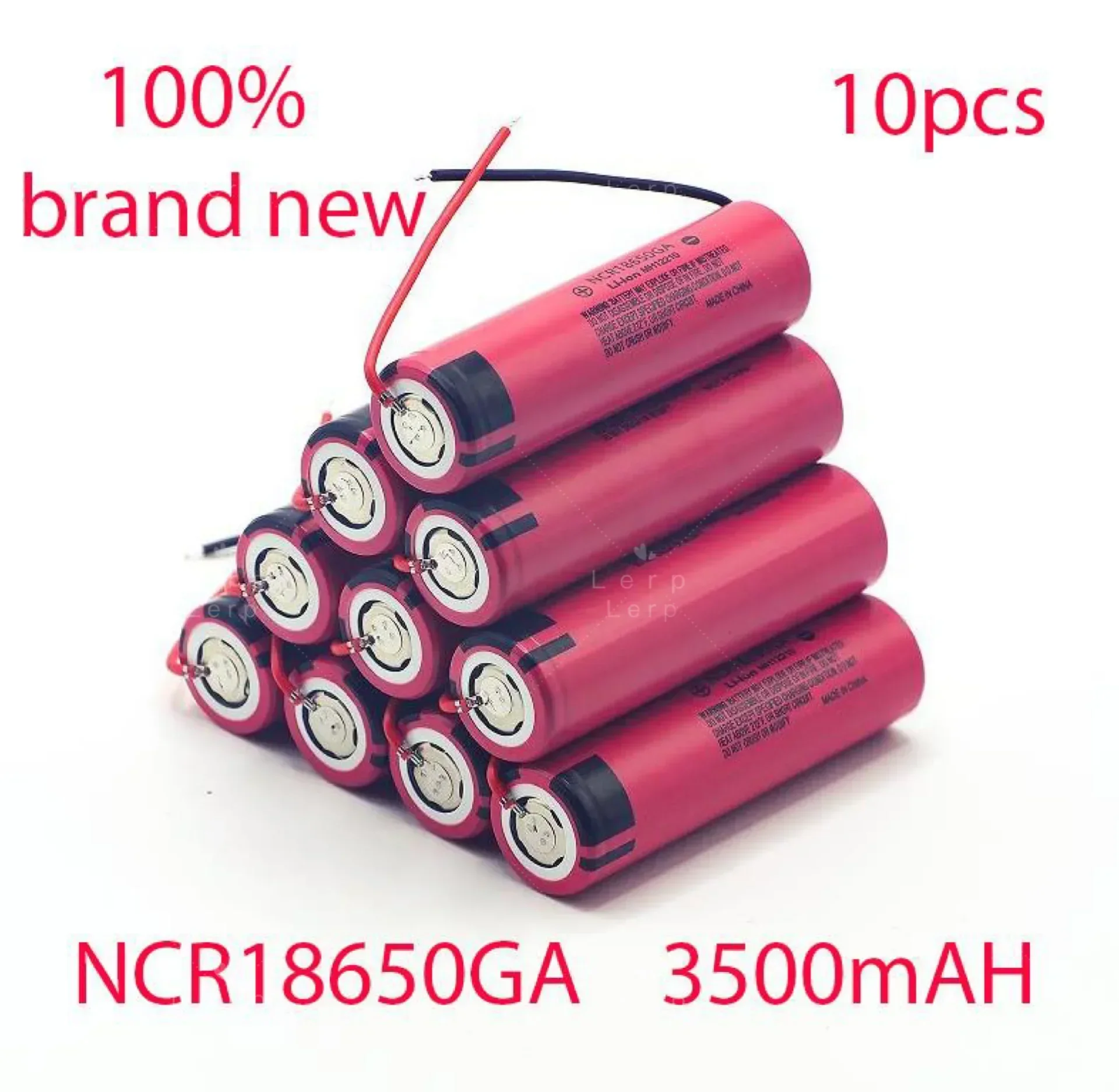 2024 nuevo 100% original NCR18650 GA 3500mAh 3,7 V 18650 batería de litio adecuada para linterna DIY, etc.