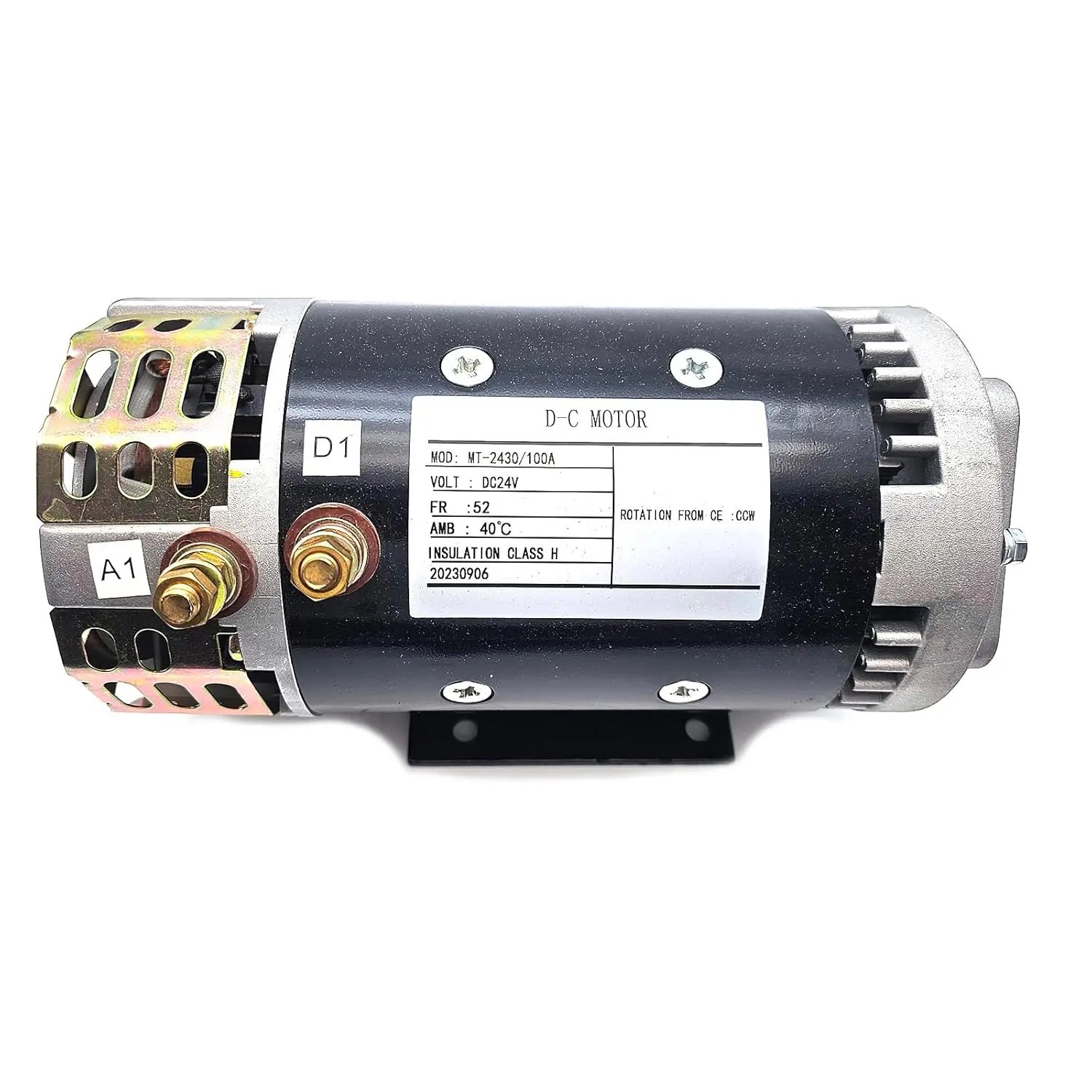 24 Volt DC Motor Compatible with Genie Lifts QS-12R QS-15R QS-20R QS-12W QS-15W QS-20W 105387GT 105387GT 105387