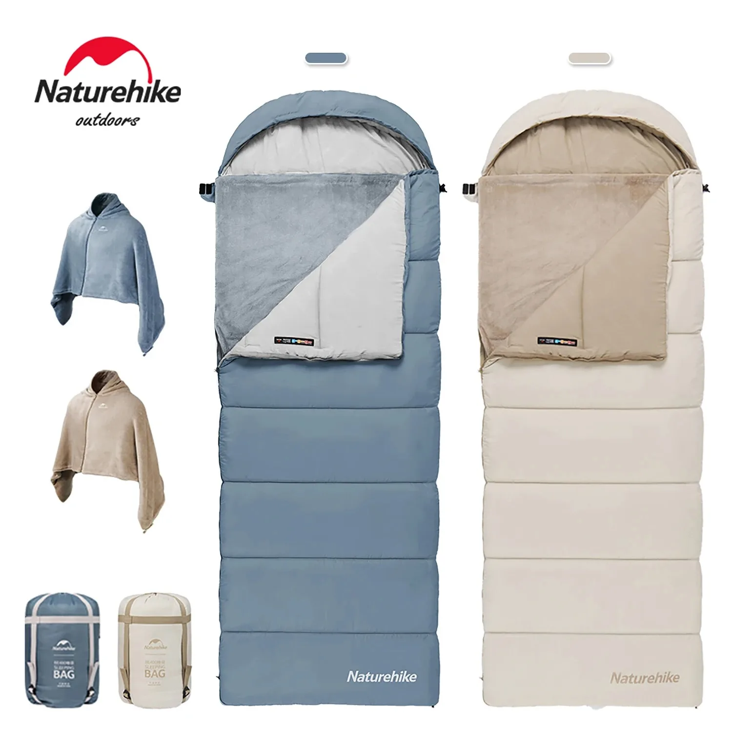 

Naturehike Electric Heating Sleeping Bag Adult Outdoor Camping in Winter Thickened Cold Insulation Blanket USB Charging