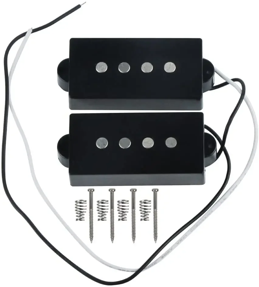 

Guitar Pickups Alnico 5 P Bass Pickups Humbucker Pickup for 4 String P Bass Replacement