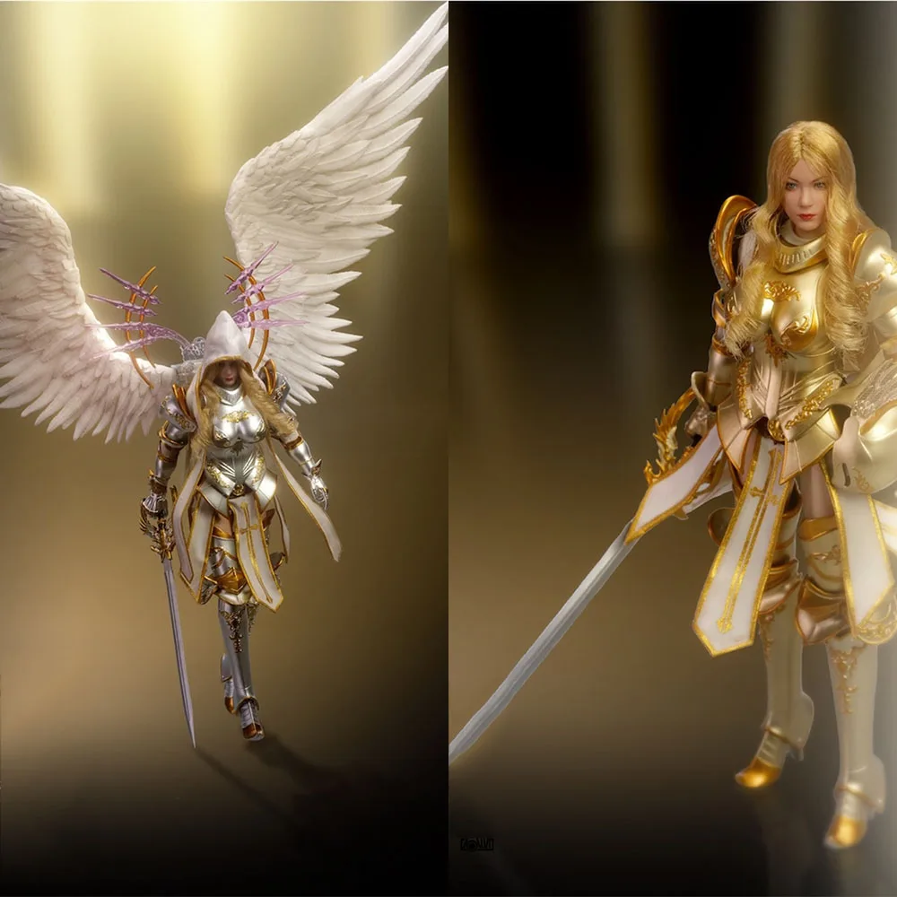 【2024 Q3】Lucifer LXF2311 1/12 Scale Collectible Female Soldier Dawn Wings Michael Full Set 6''  Action Figure Model Doll Toys