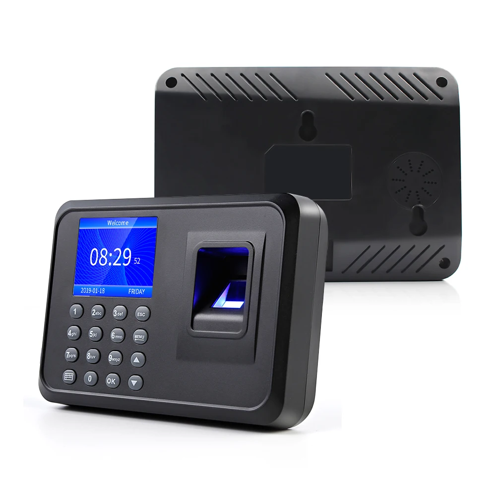 Biometric Fingerprint Time Attendance Clock Recorder Employee Recognition Device