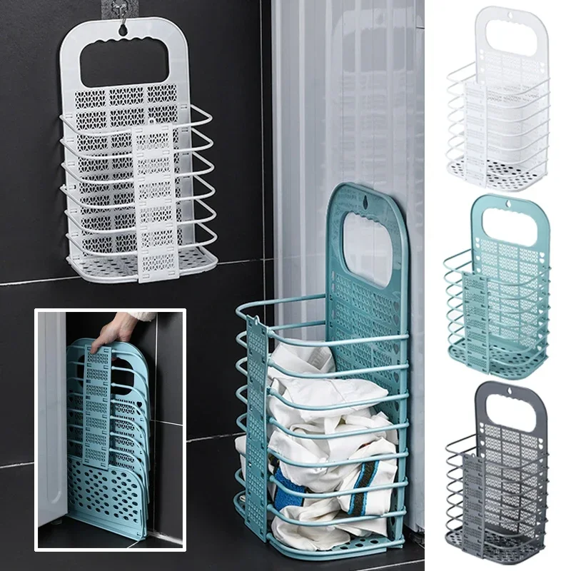 

1PC Foldable Laundry Basket Organizer Dirty Clothes Basket Storage Basket Foldable Extra Large Capacity Toilet Wet And Dry Dirty