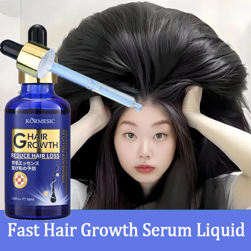 

Hair Growth Serum Anti Loss Regrowth Hair Growth Oil Prevent Baldness Repair Damage Scalp Massage Moisturizing Nourish Hair Care