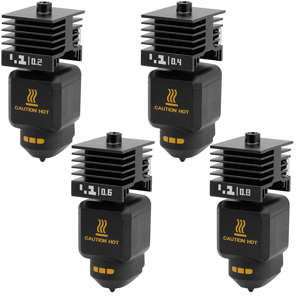 Verbessertes Hotend-Kit für Bambu Lab P2S 0,2/0,4/0,6/0,8 mm abnehmbare Düse Hot End für Bambulab P2S 3D-Drucker Ersatzteil – Detail 7