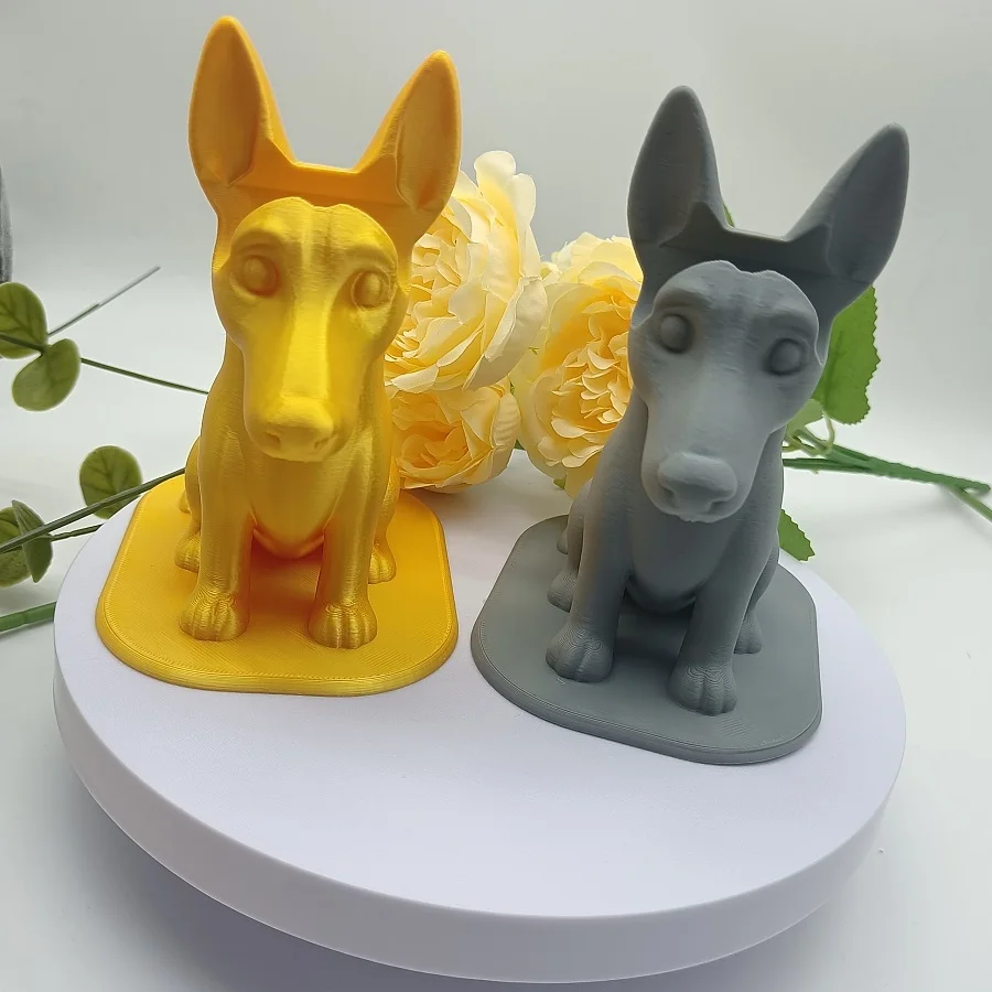 

Dog Model Spectacle Frame, 3D Printed Plastic Animal Statue, Multi-purpose Storage Rack That Combines Decoration and Storage