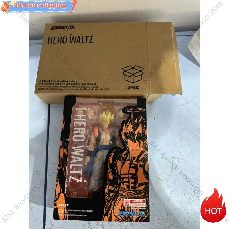 

2025 New 8-hour shipping Demoniacal Fit Gogeta Figure Dragon Ball Z SHF Gogeta Super Saiyan Trunks Action Figure Model Toy Gifts
