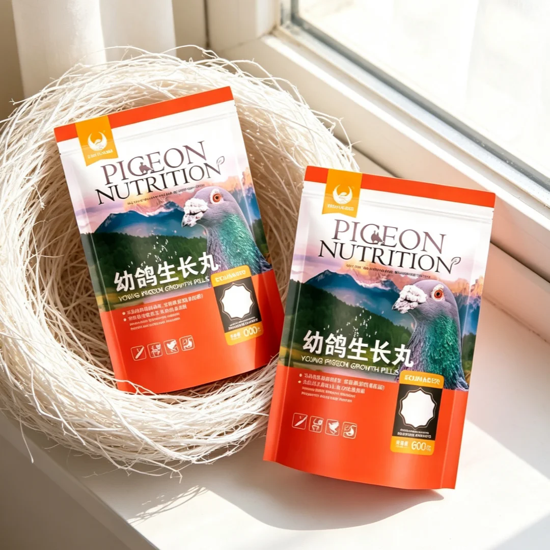 Young Pigeon Growth Supplement Feather Breeding Aid, Brood Treasure Conditioning Feed for Young Pigeon Health Care