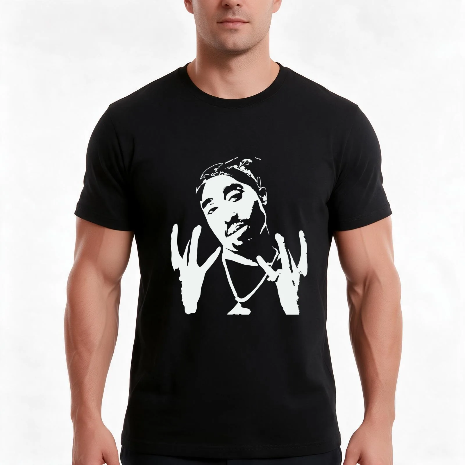 2pac westside T-Shirt Summer Casual Cotton Tee Oversized Streetwear Tops Vintage Graphic Print Loose Fit Short Sleeve