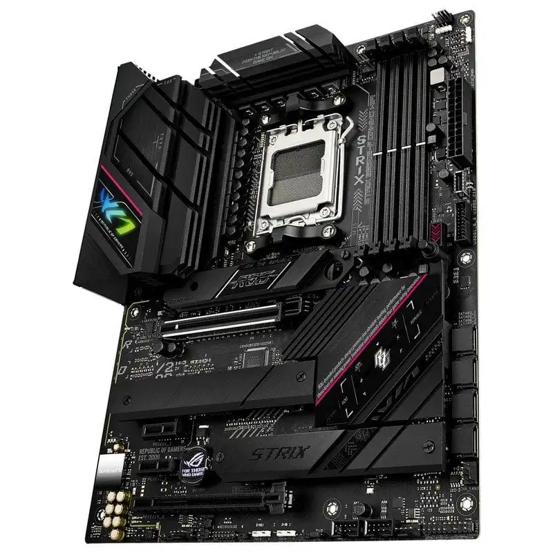 ASUS ROG STRIX B650E-F GAMING WIFI AMD B650 AM5 Motherboard DDR5 192GB M.2 ATX support Ryzen 5 9600X Ryzen 5 8500G Ryzen 9 7900 view 4