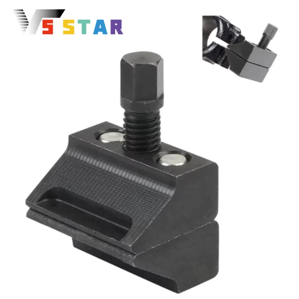 

Высококачественная прочная стальная подвесная стойка, разделенная втулка, разбрасыватель поворотного кулака, инструмент для разбрасывания стойки и ручные инструменты 10 мм, черный