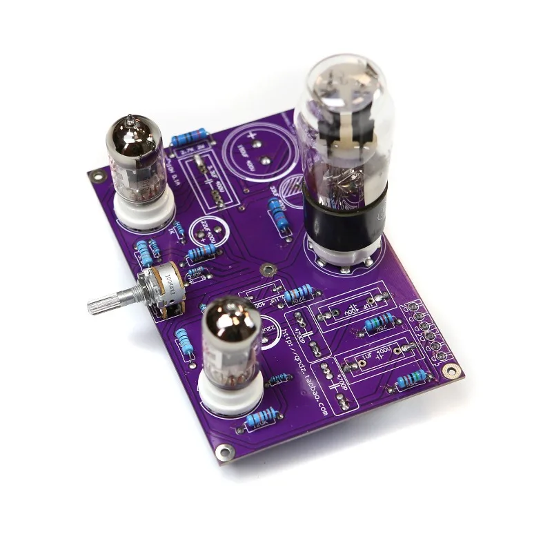 Ksl-m7 tube preamplifier circuit 12ay7/12at7digital tube preamplifier board tube rectification