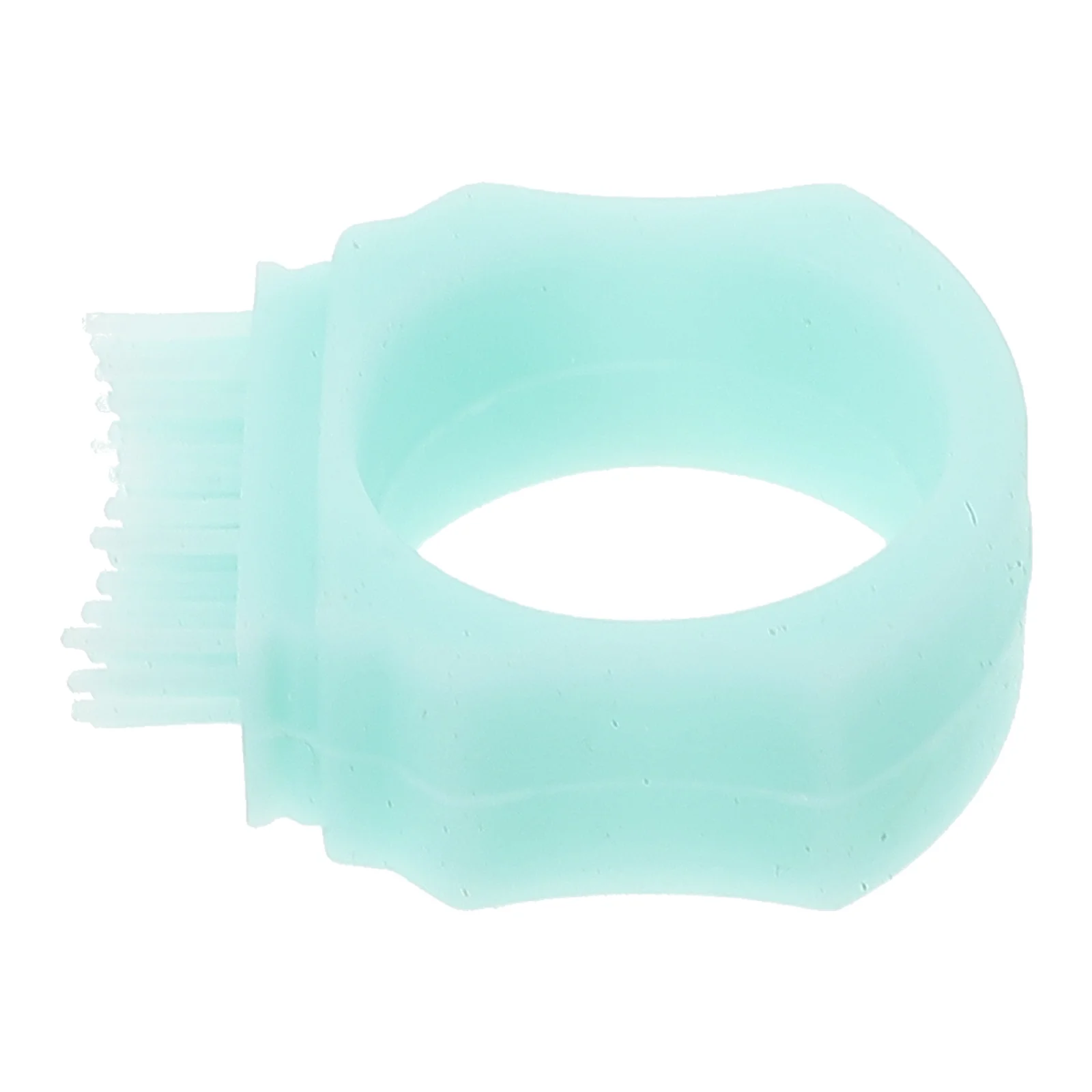 

Портативная зубная щетка с синим кольцом, мягкая силиконовая компактная карманная зубная щетка для малышей, детский дорожный очиститель полости рта, уход за деснами