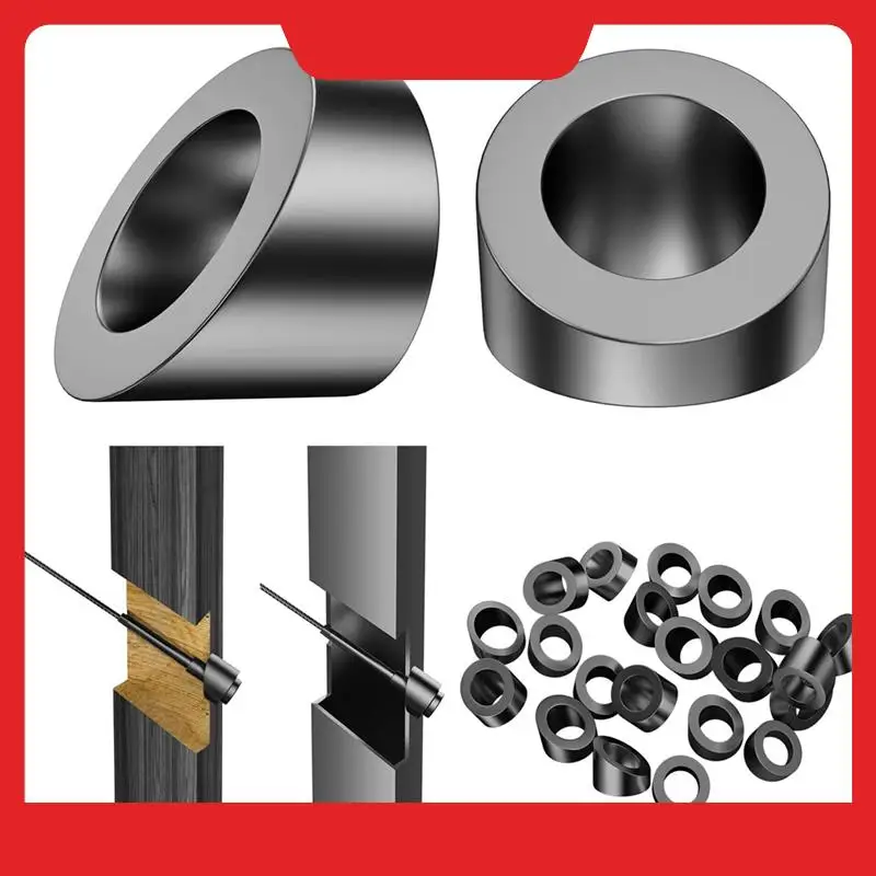 

20 Pack 5/16Inch ID Black Angle Washers For Cable Railing Posts, For 1/8Inch, 3/16Inch Invisible Cable Railing Hardware Durable-
