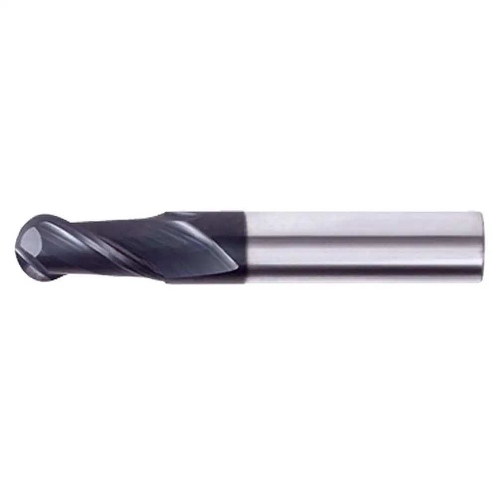 1PCS 2 Flute Lengthen  Ball Nose End Mill 75L Cutting HRC50 4mm 5mm Milling Machining Sprial Bit Milling Cutter