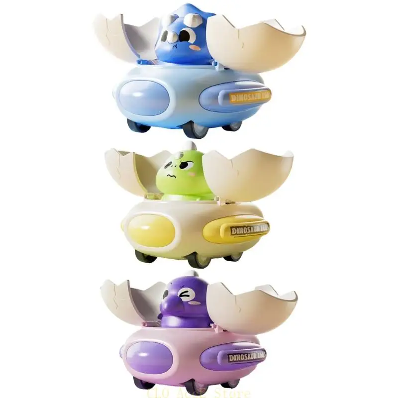 

16FE Transforming Vehicle Toy Vehicle Infant Birthday Gift Exciting Cartoon Dinosaur