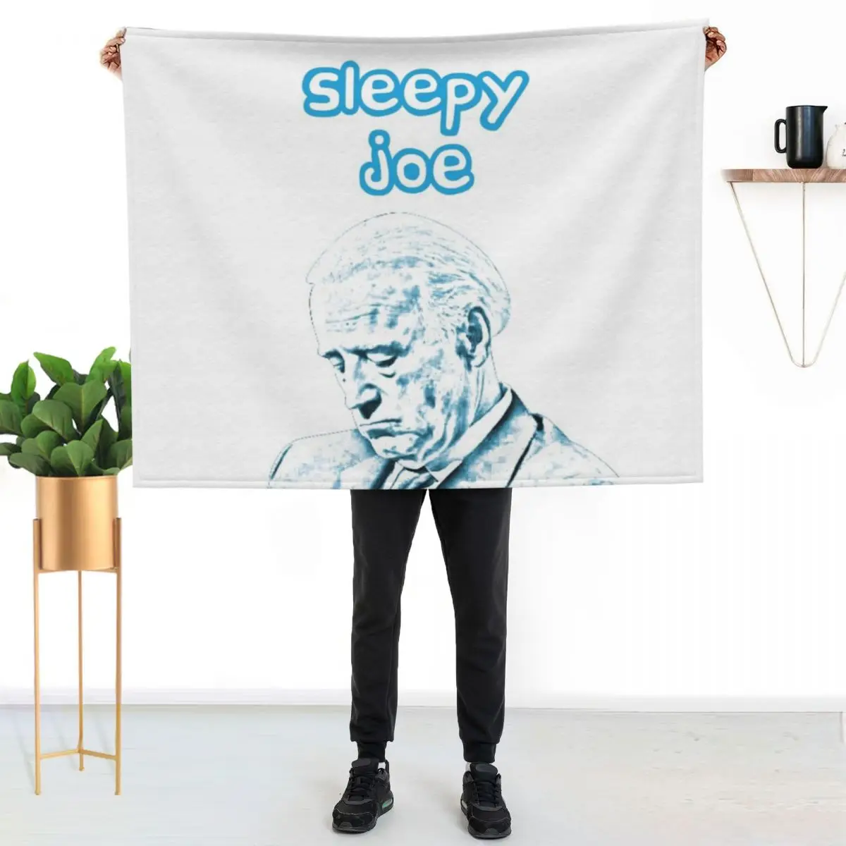 Sleepy Joe Throw Blanket Soft Warm Blanket Gift for Grandparents