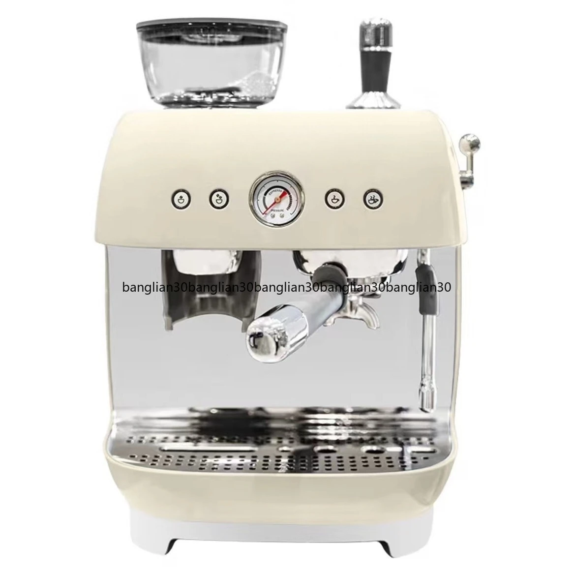 

EGF03 Italian Espresso Bean Grinding Integrated Semi-automatic Milk Froth Coffee Machine