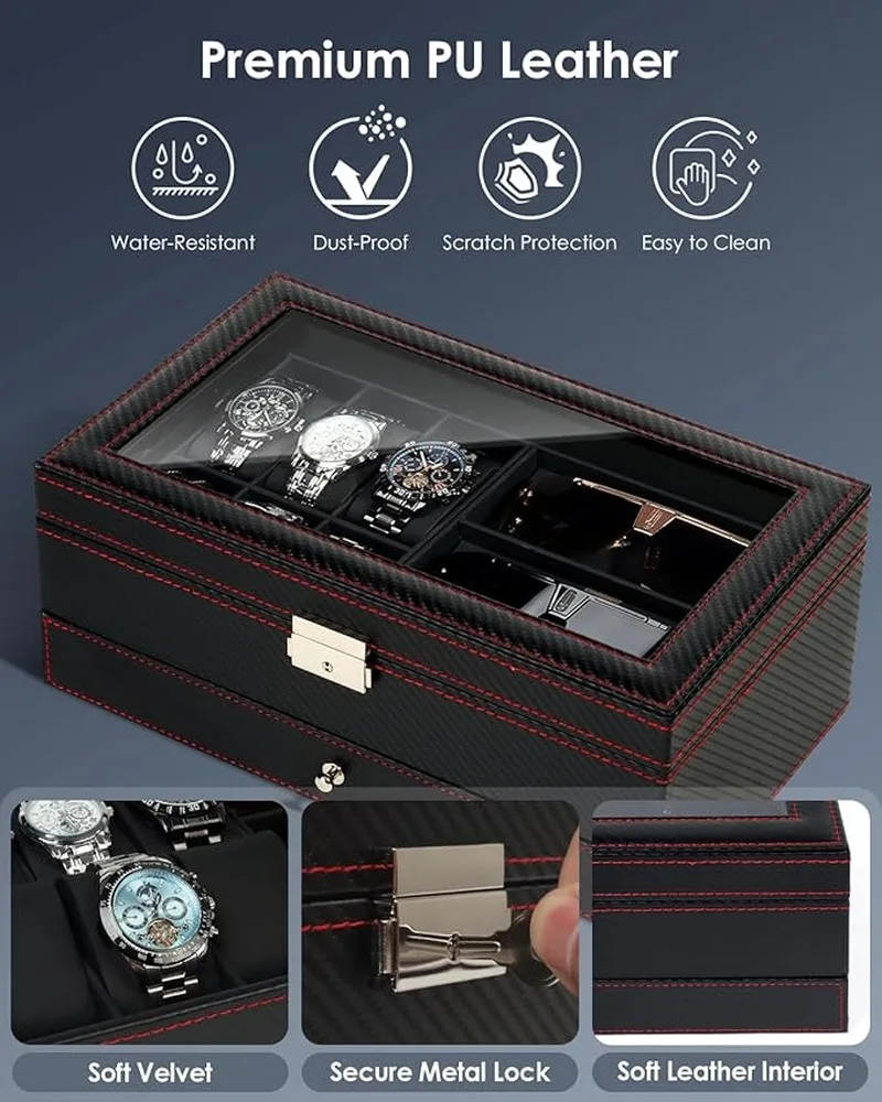Glasses Men Sunglasses Men Elegant Sunglasses Featuring Spacious Compartments For Ties Rings